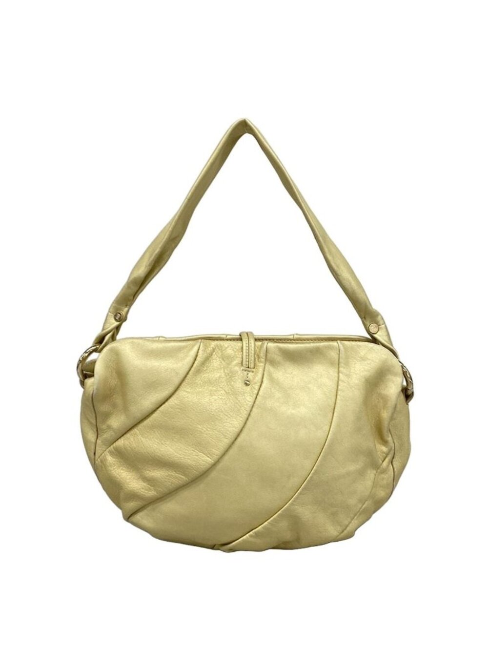 Celine Handbag Bittersweet Gold Leather - Picture 3 of 10